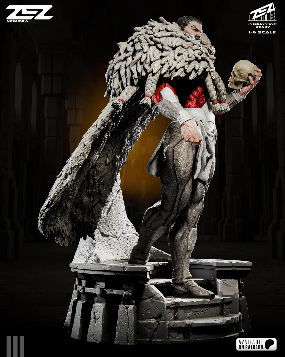 Thragg Museum | Fan Art | 3D Printed Resin Model Garage Kit | *Un-Painted* | ZEZ Studio 3