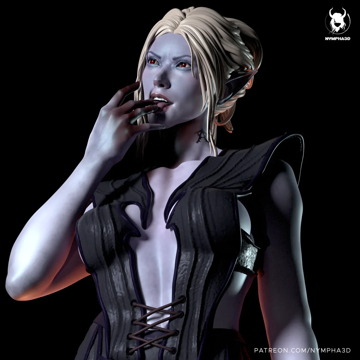 Minthara | Fan Art | 3D Printed Resin Model Garage Kit | *Un-Painted* | Nympha3D 3