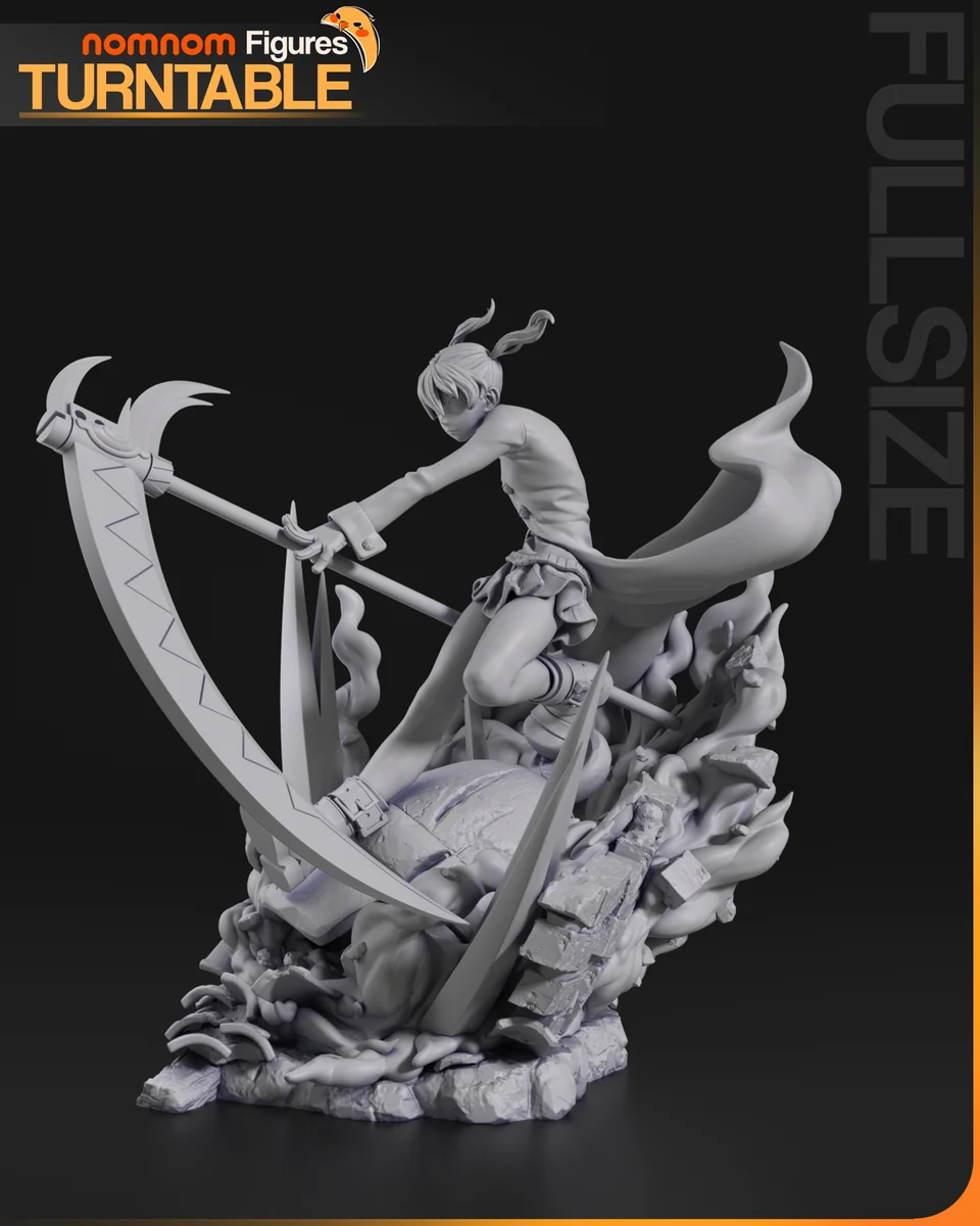 Maka | Fan Art | 3D Printed Resin Model Garage Kit | *Un-Painted* | Nomnom 8