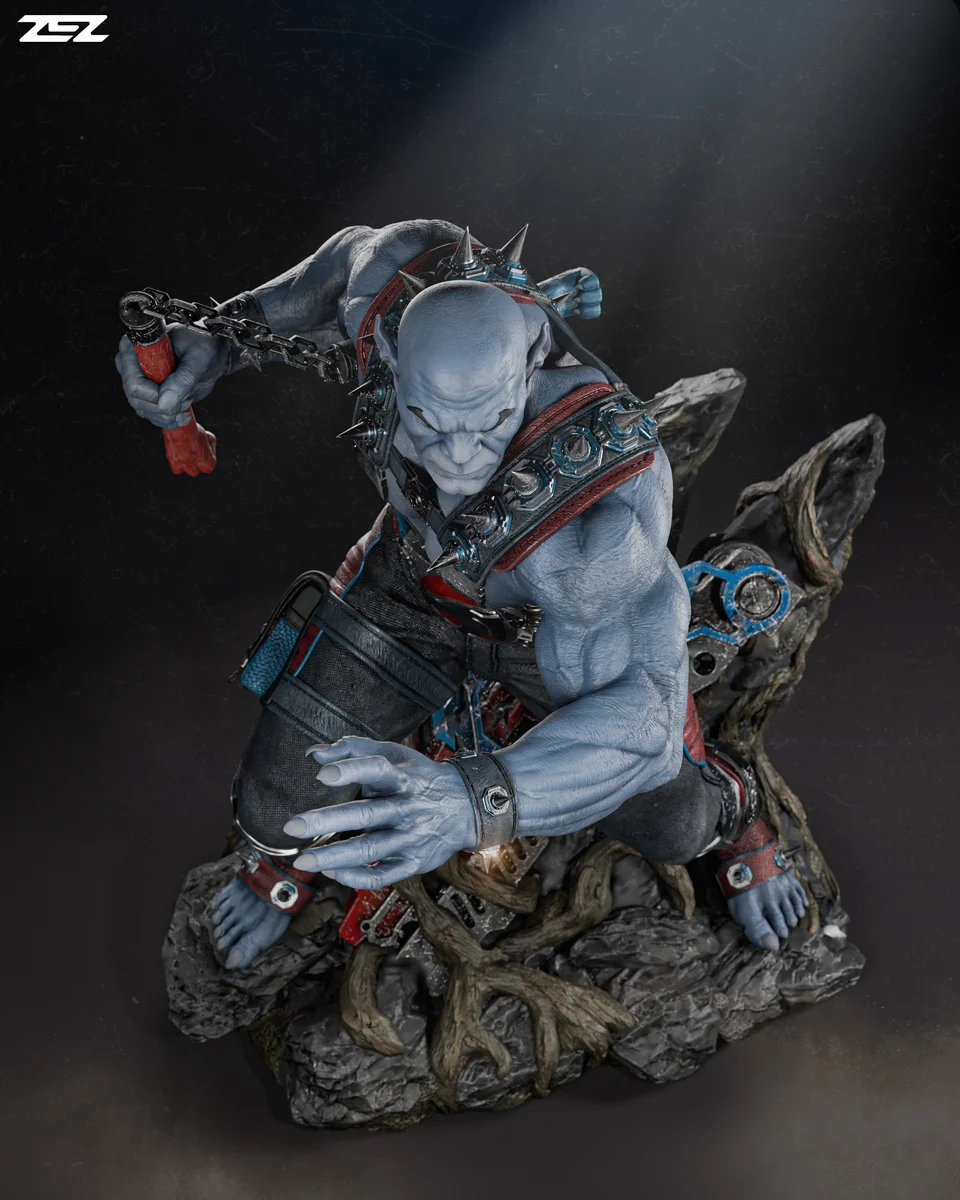 Panthro | Fan Art | 3D Printed Resin Model Garage Kit | *Un-Painted* | ZEZ Studio 5