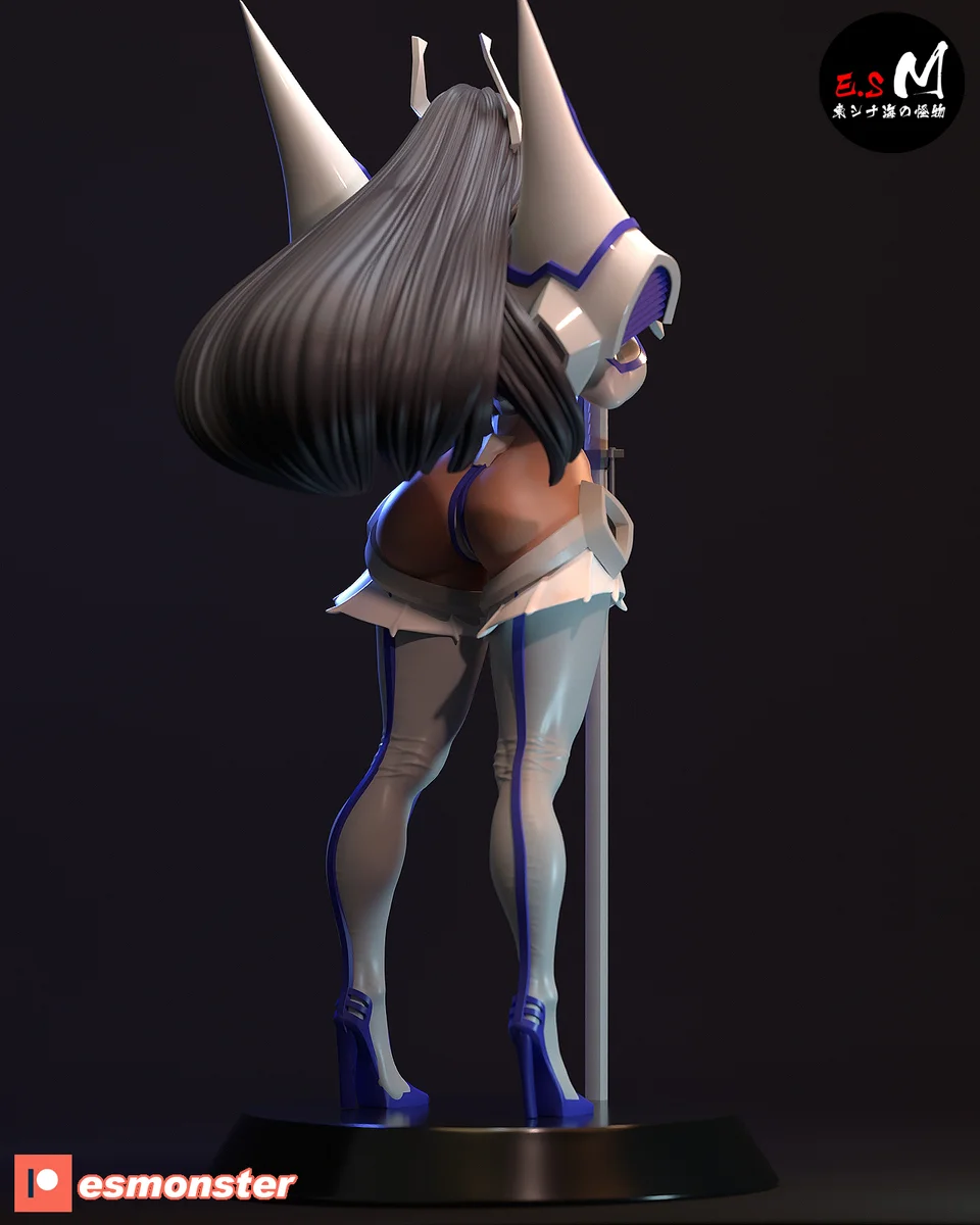 Satsuki Kiryuin | Fan Art | 3D Printed Resin Model Garage Kit | *Un-Painted* | ES Monster 4
