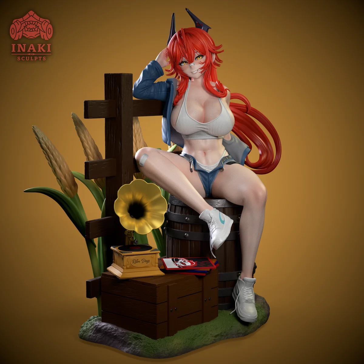 Red Hood | Fan Art | 3D Printed Resin Model Garage Kit | *Un-Painted* | Inaki Sculpts 3