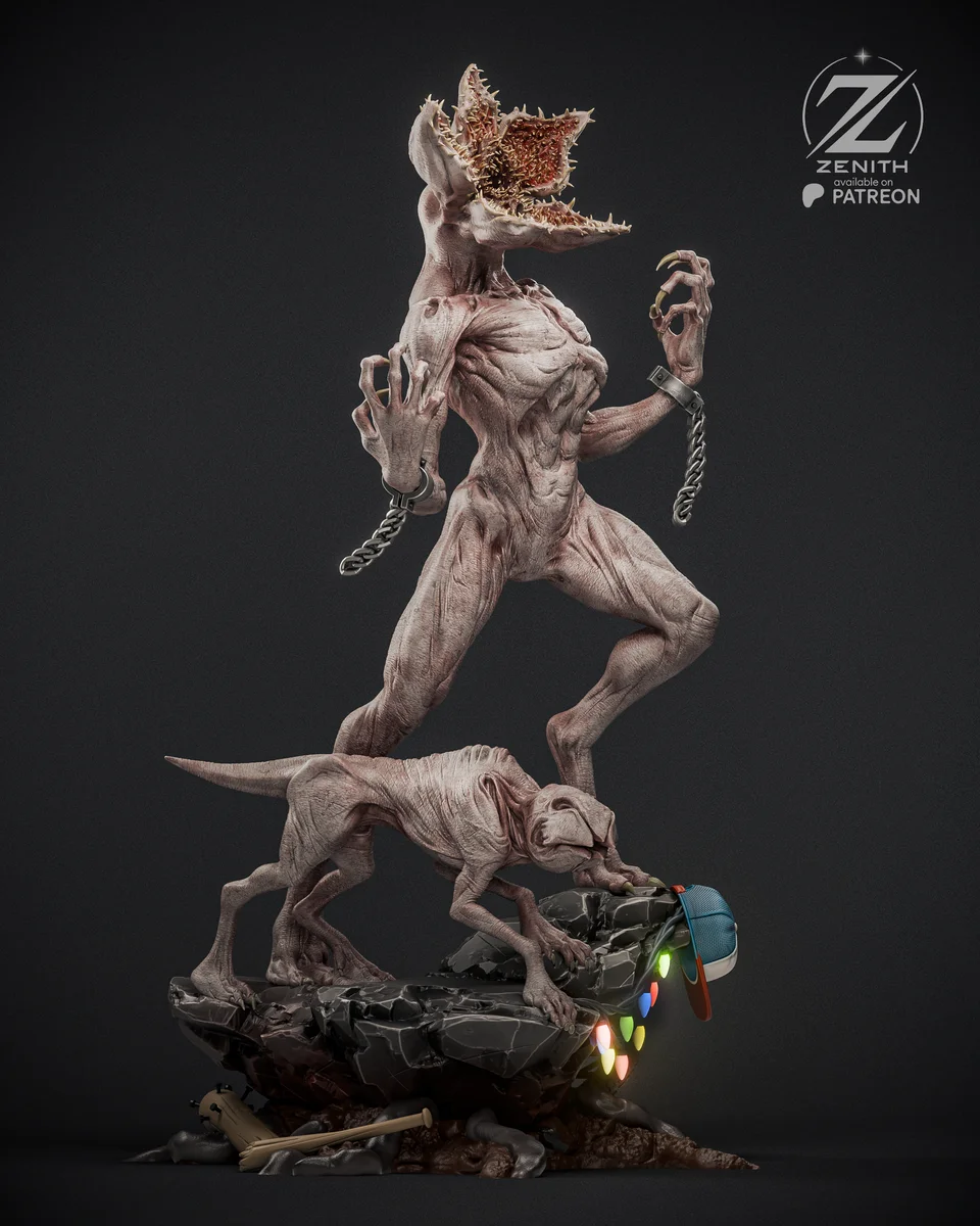 Demogorgon | Fan Art | 3D Printed Resin Model Garage Kit | *Un-Painted* | Zenith Studios 5