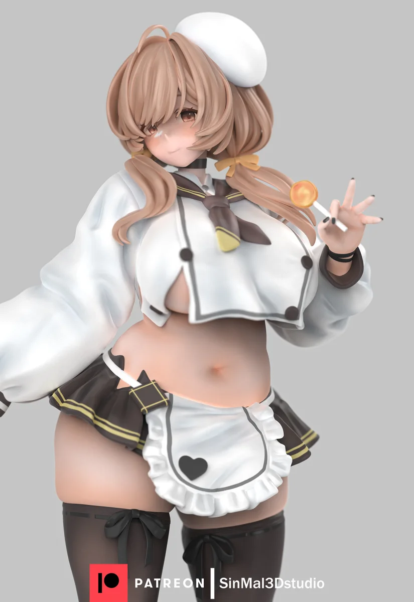 Bready | Fan Art | 3D Printed Resin Model Garage Kit | *Un-Painted* | Sin3Dstudio