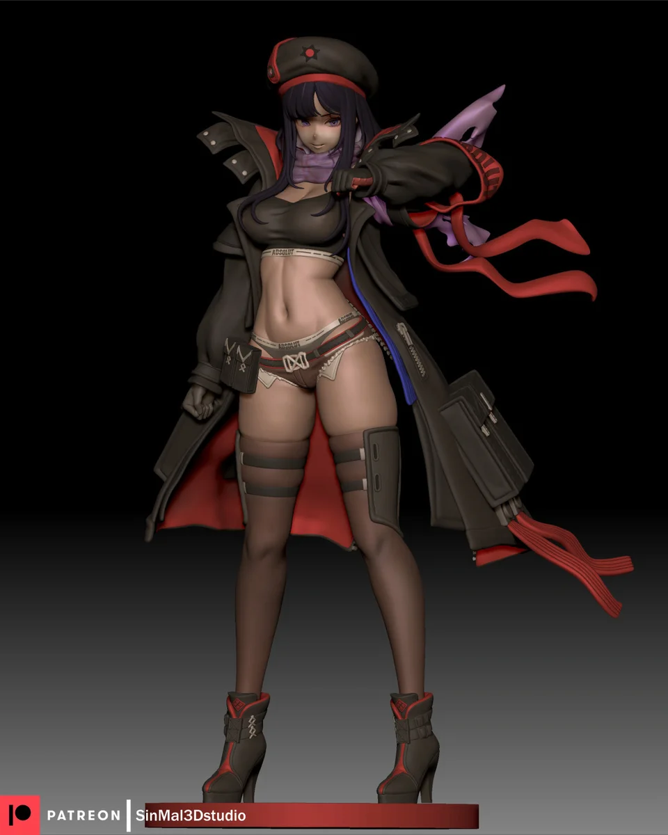 Eunhwa: Tactical Upgrade | Fan Art | 3D Printed Resin Model Garage Kit | *Un-Painted* | Sin3Dstudio 3
