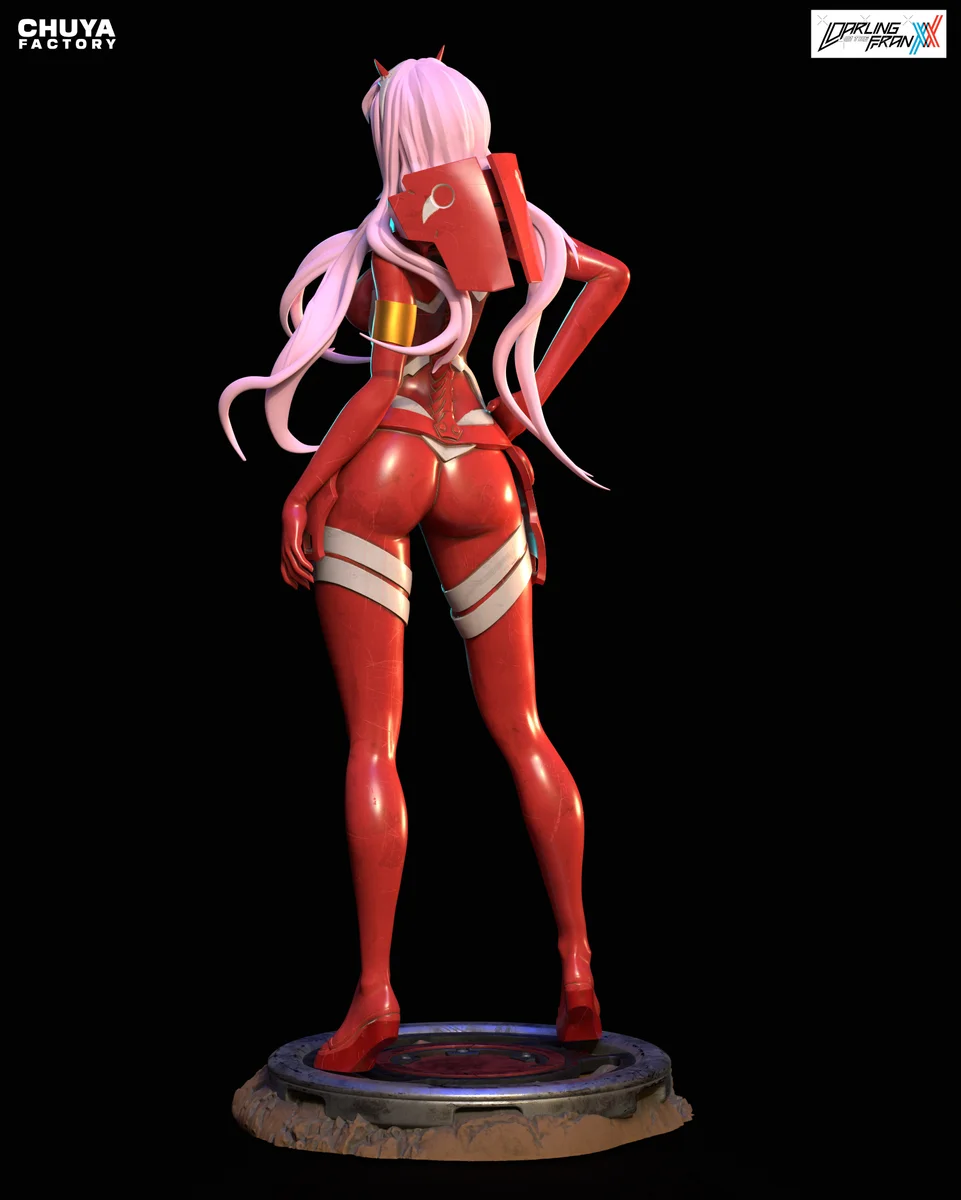 Zero Two | Fan Art | 3D Printed Resin Model Garage Kit | *Un-Painted* | Chuya Factory 7