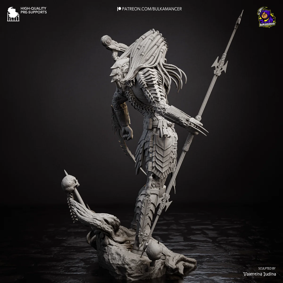 Predator | Fan Art | 3D Printed Resin Model Garage Kit | *Un-Painted* | Bulkamancer 16