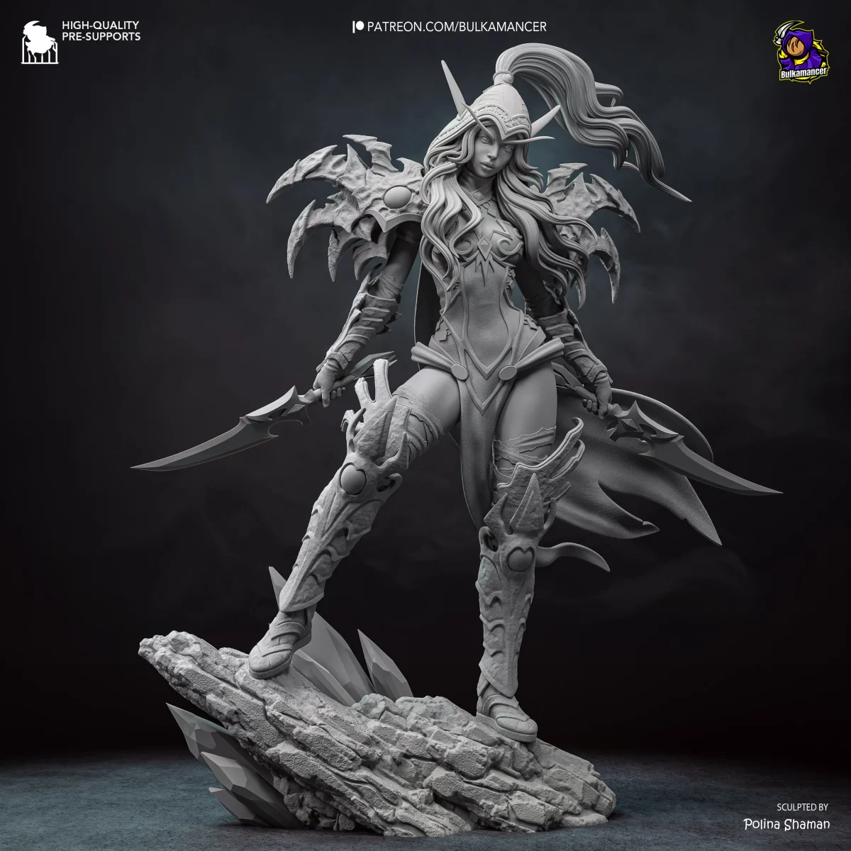 Valeera | Fan Art | 3D Printed Resin Model Garage Kit | *Un-Painted* | Bulkamancer 7