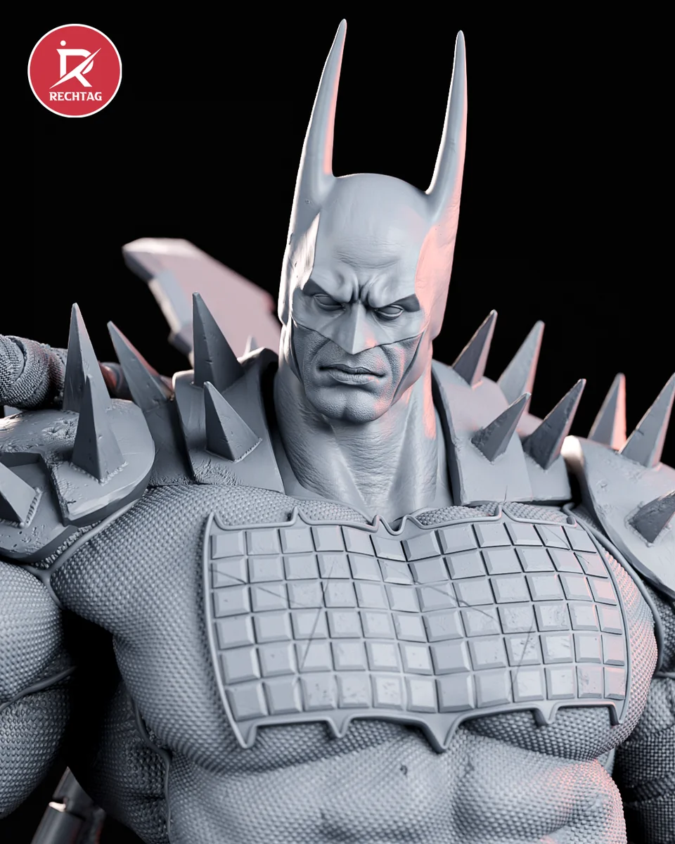 Absolute Batman | Fan Art | 3D Printed Resin Model Garage Kit | *Un-Painted* | Rechtag 7