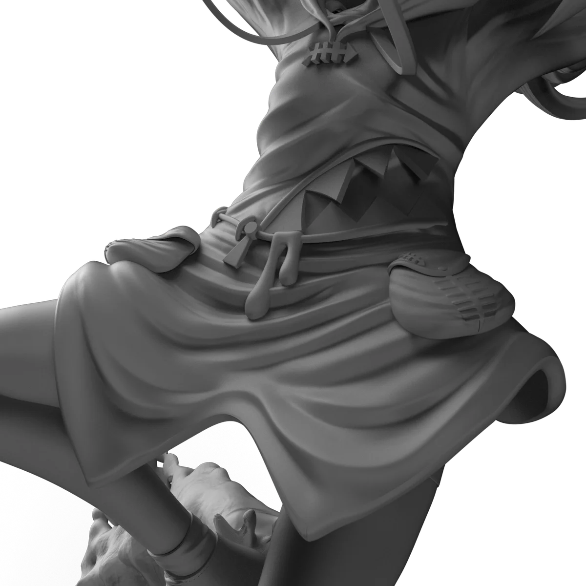 Gawr Gura | Fan Art | 3D Printed Resin Model Garage Kit | *Un-Painted* | Yoru Studio 7