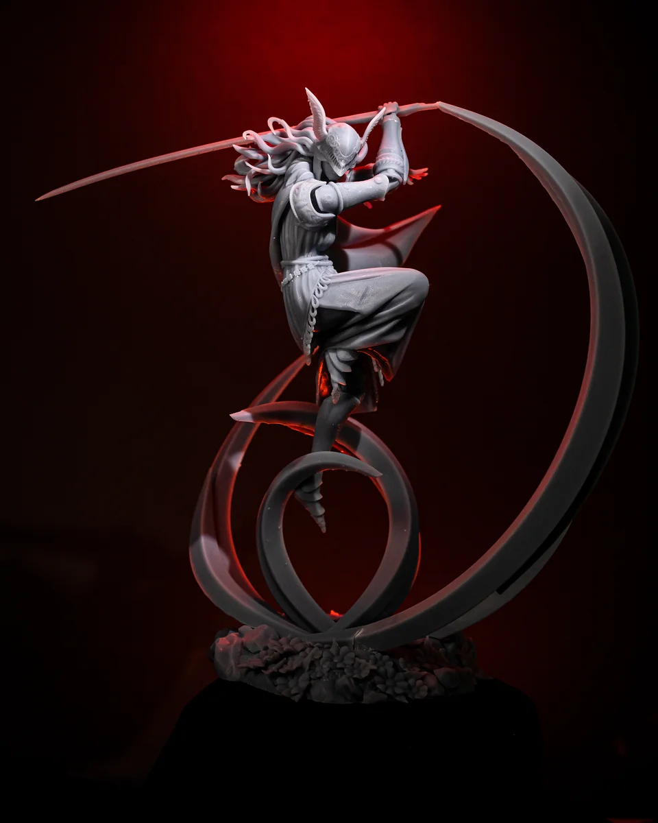 Malenia | Fan Art | 3D Printed Resin Model Garage Kit | *Un-Painted* | H3LL Creator 6