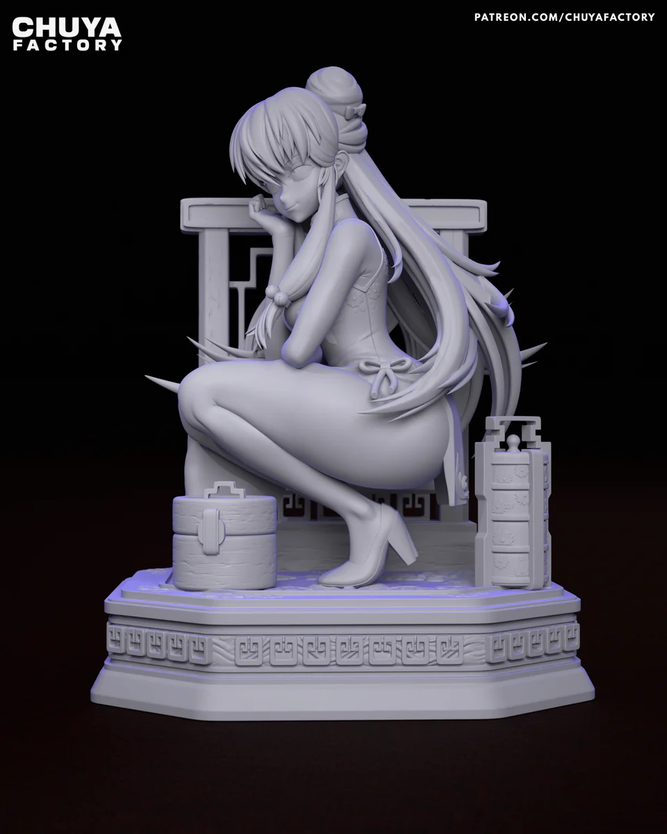 Shampoo | Fan Art | 3D Printed Resin Model Garage Kit | *Un-Painted* | Chuya Factory 11