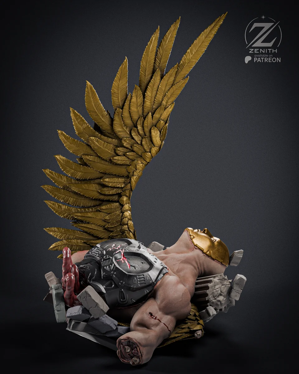 Bayonetta | Fan Art | 3D Printed Resin Model Garage Kit | *Un-Painted* | Zenith Studios 7