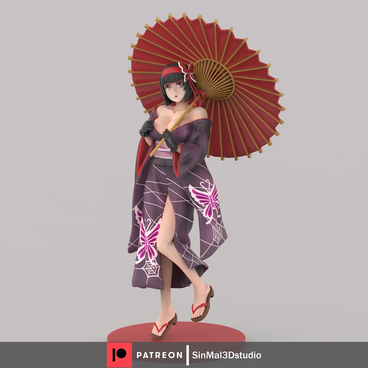 Mio | Fan Art | 3D Printed Resin Model Garage Kit | *Un-Painted* | Sin3Dstudio 3