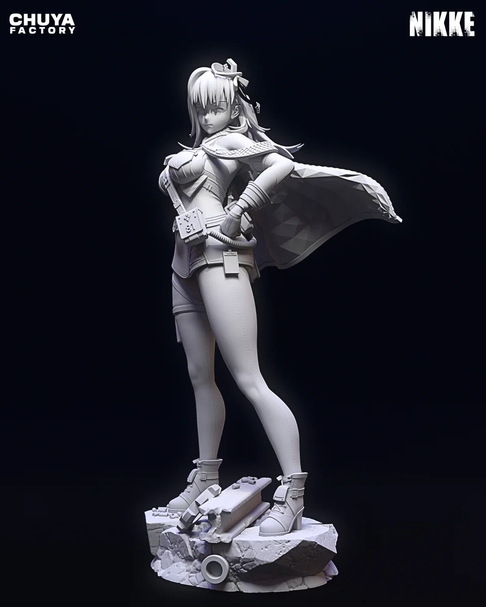Marian | Fan Art | 3D Printed Resin Model Garage Kit | *Un-Painted* | Chuya Factory 20