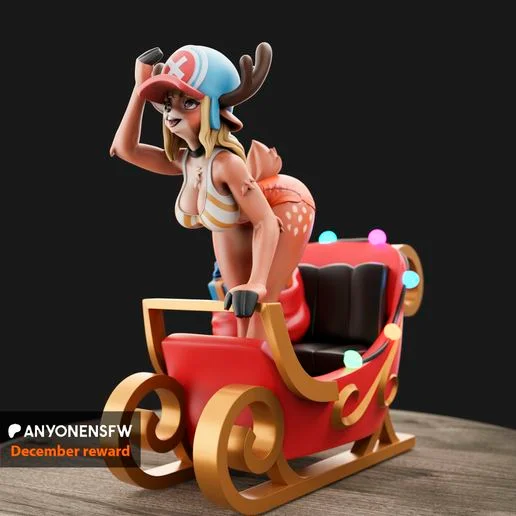 Chooper | Fan Art | 3D Printed Resin Model Garage Kit | *Un-Painted* | AnyoneNSFW 4