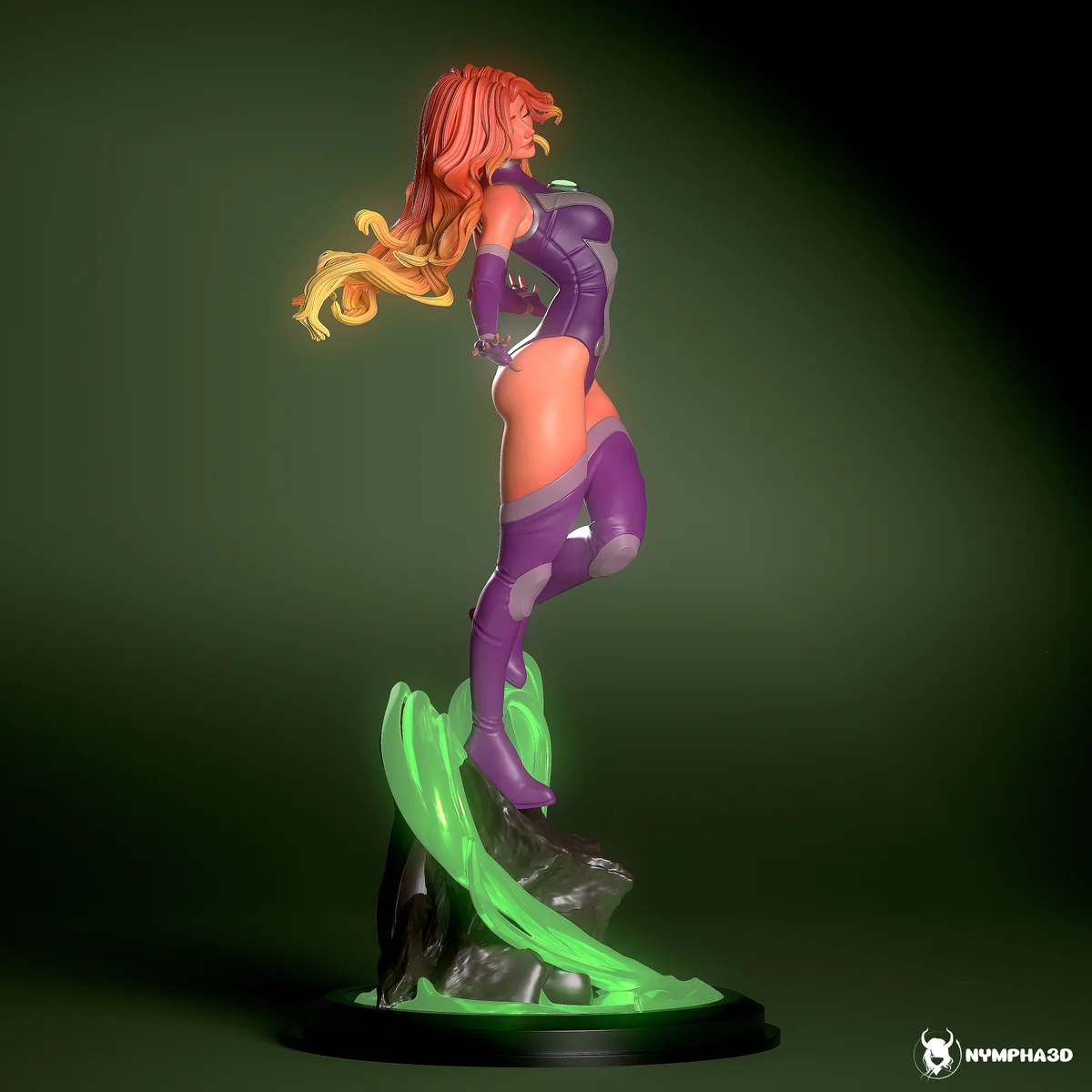 Starfire | Fan Art | 3D Printed Resin Model Garage Kit | *Un-Painted* | Nympha3D 5