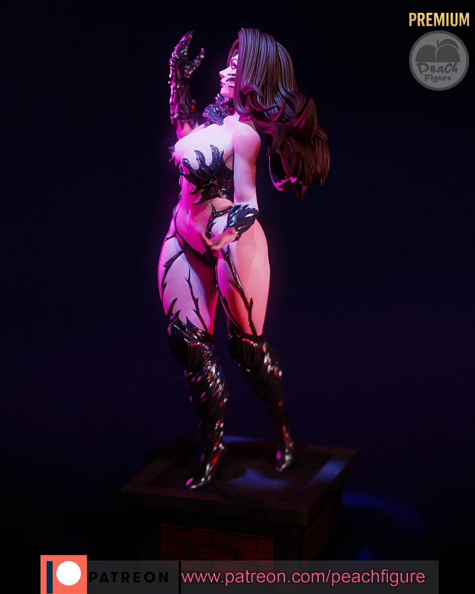 Witchblade | Fan Art | 3D Printed Resin Model Garage Kit | *Un-Painted* | Peach Figure 6