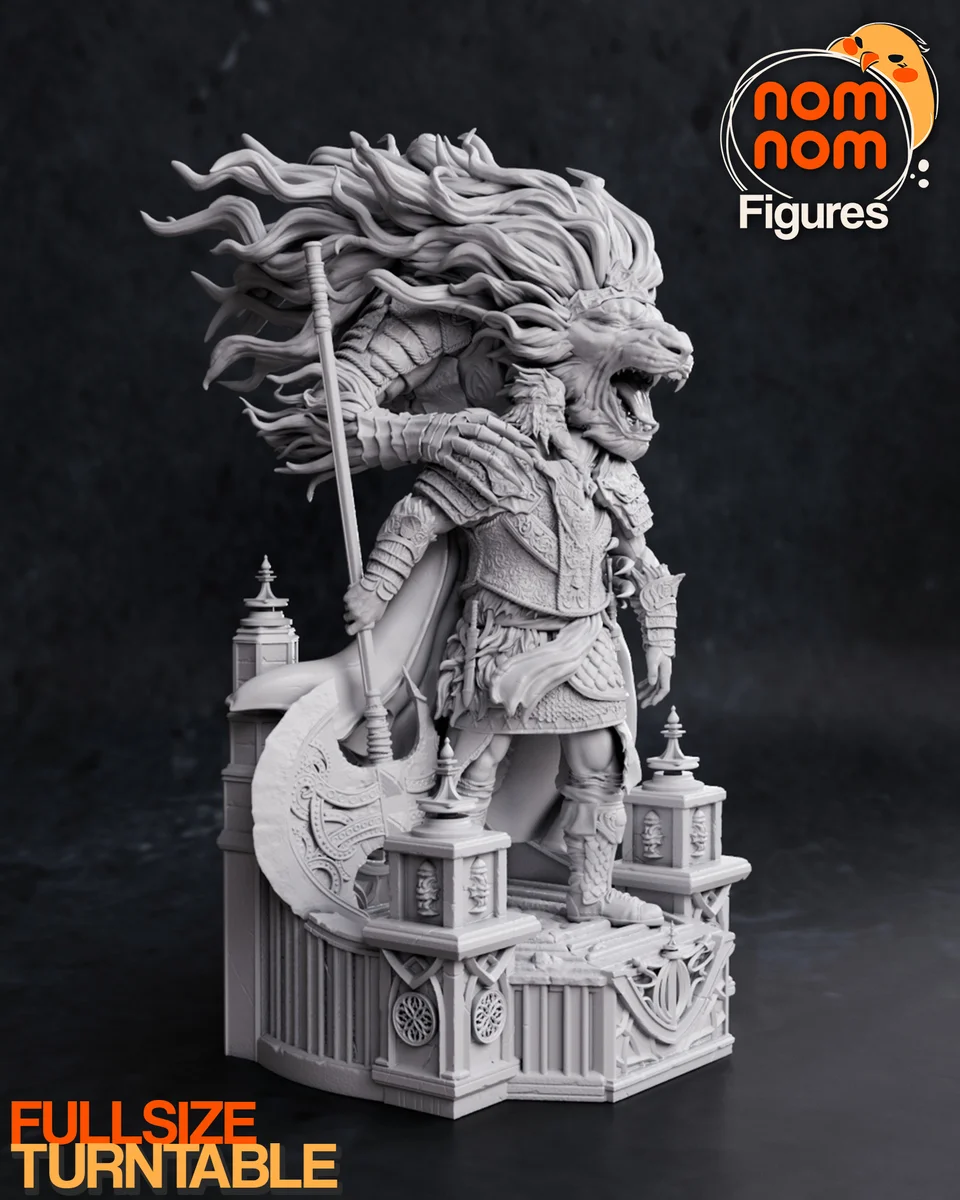 Godfrey | Fan Art | 3D Printed Resin Model Garage Kit | *Un-Painted* | Nomnom 7
