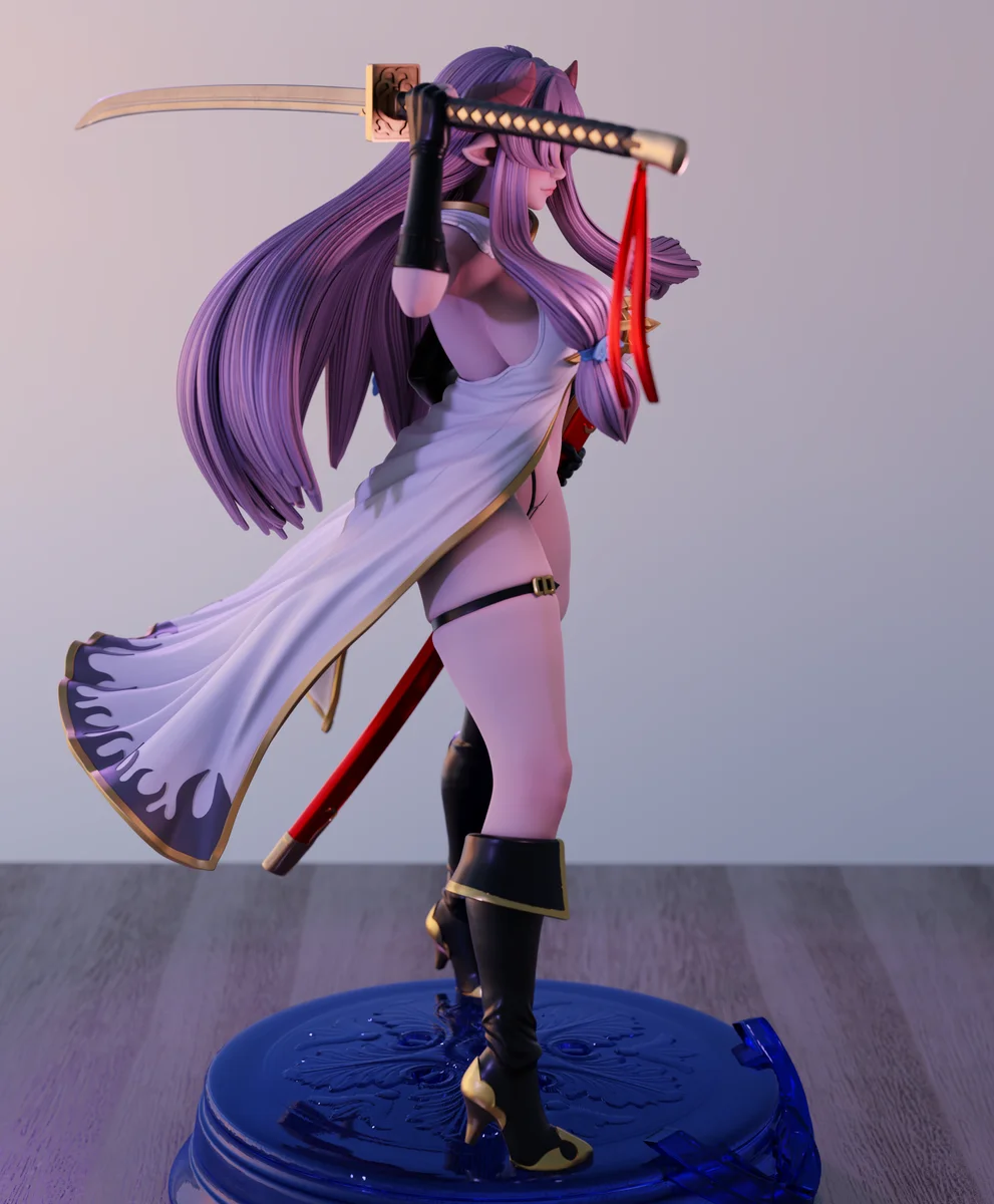 Narmaya | Fan Art | 3D Printed Resin Model Garage Kit | *Un-Painted* | Momoji 4