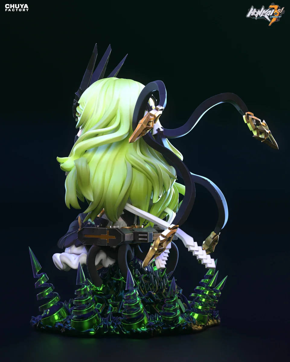 Chibi Mobius | Fan Art | 3D Printed Resin Model Garage Kit | *Un-Painted* | Chuya Factory 7
