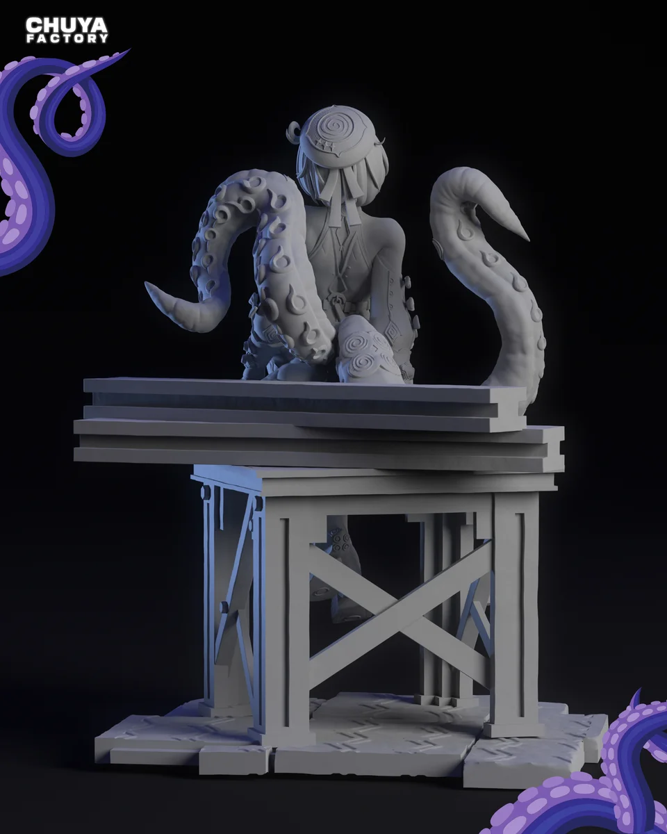 Yidhari | Fan Art | 3D Printed Resin Model Garage Kit | *Un-Painted* | Chuya Factory 12