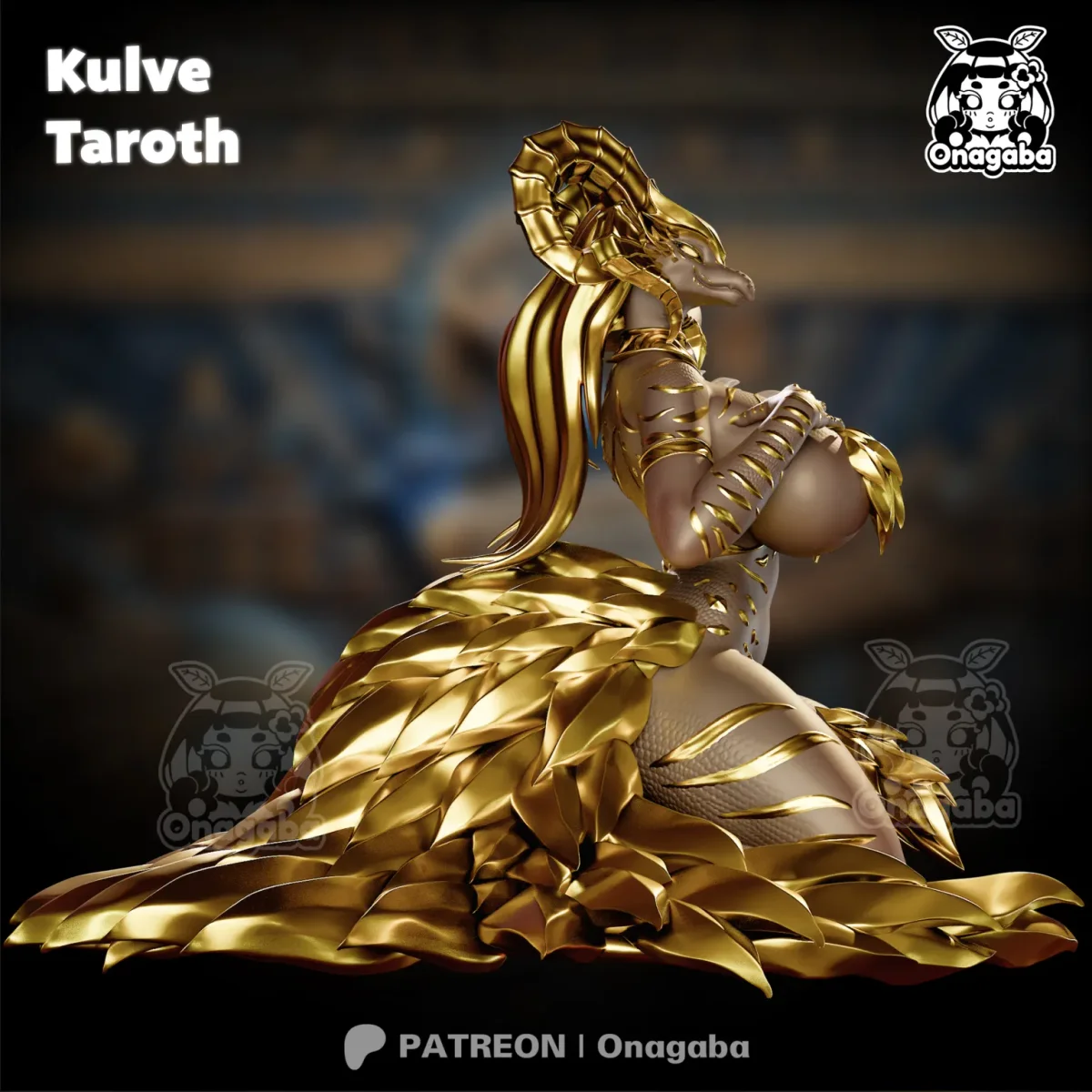 Kulve | Fan Art | 3D Printed Resin Model Garage Kit | *Un-Painted* | ONAGABA 8