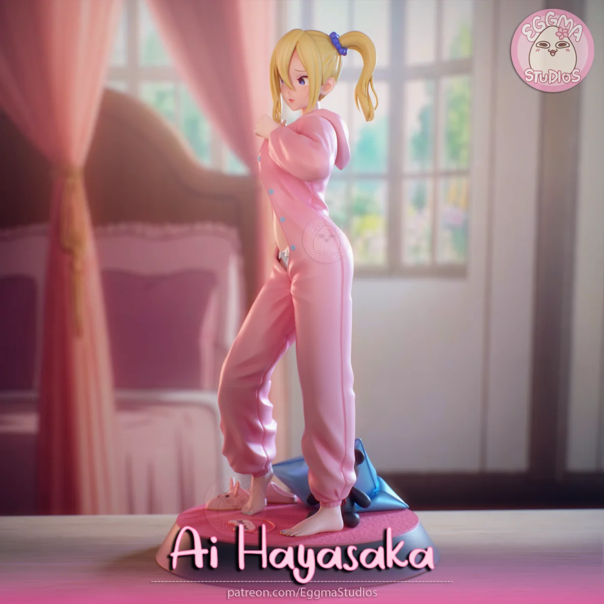 Ai Hayasaka | Fan Art | 3D Printed Resin Model Garage Kit | *Un-Painted* | EggmaStudios 3