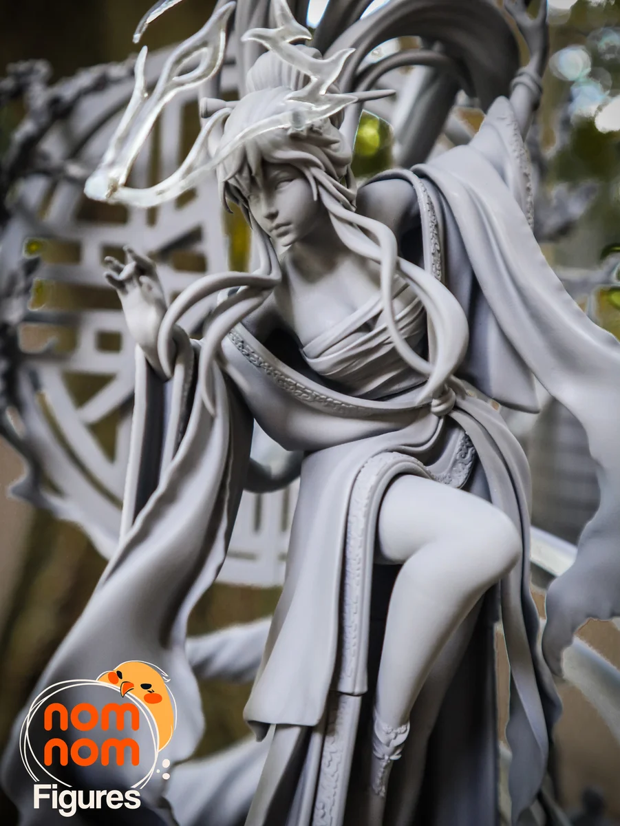 Winter Plum | Fan Art | 3D Printed Resin Model Garage Kit | *Un-Painted* | Nomnom 9