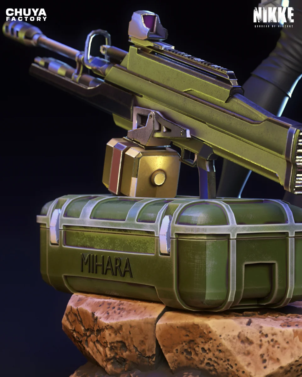 Mihara | Fan Art | 3D Printed Resin Model Garage Kit | *Un-Painted* | Chuya Factory 7