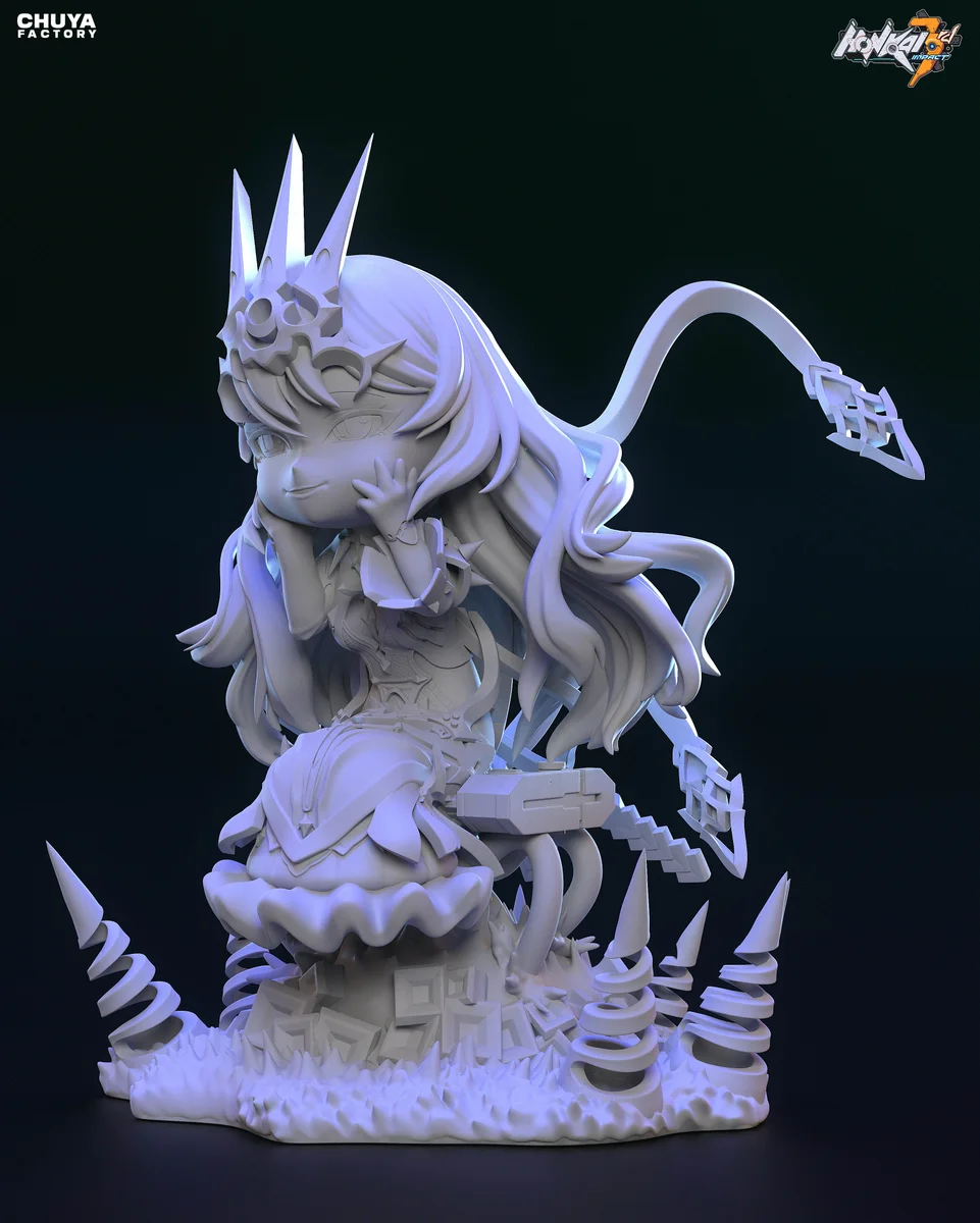 Chibi Mobius | Fan Art | 3D Printed Resin Model Garage Kit | *Un-Painted* | Chuya Factory 9