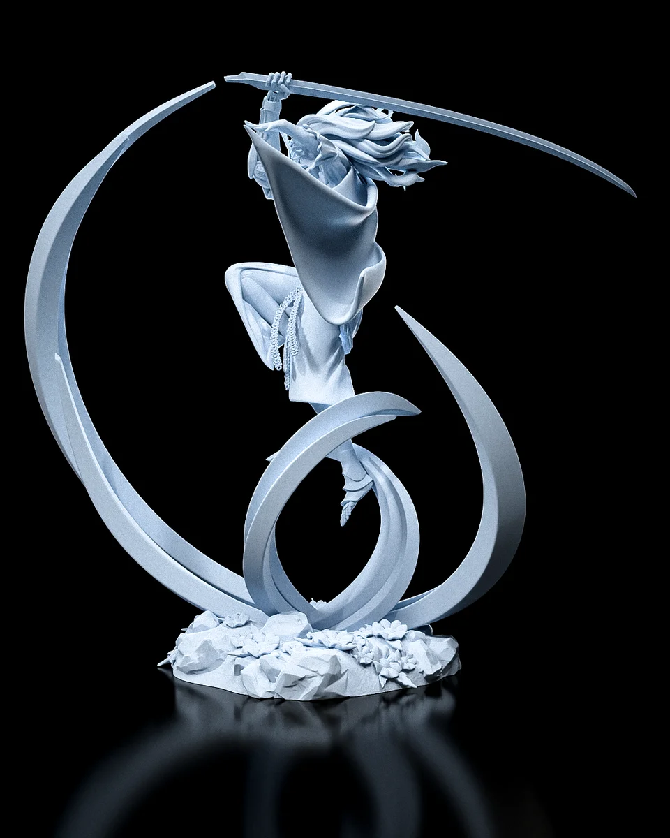 Malenia | Fan Art | 3D Printed Resin Model Garage Kit | *Un-Painted* | H3LL Creator 4