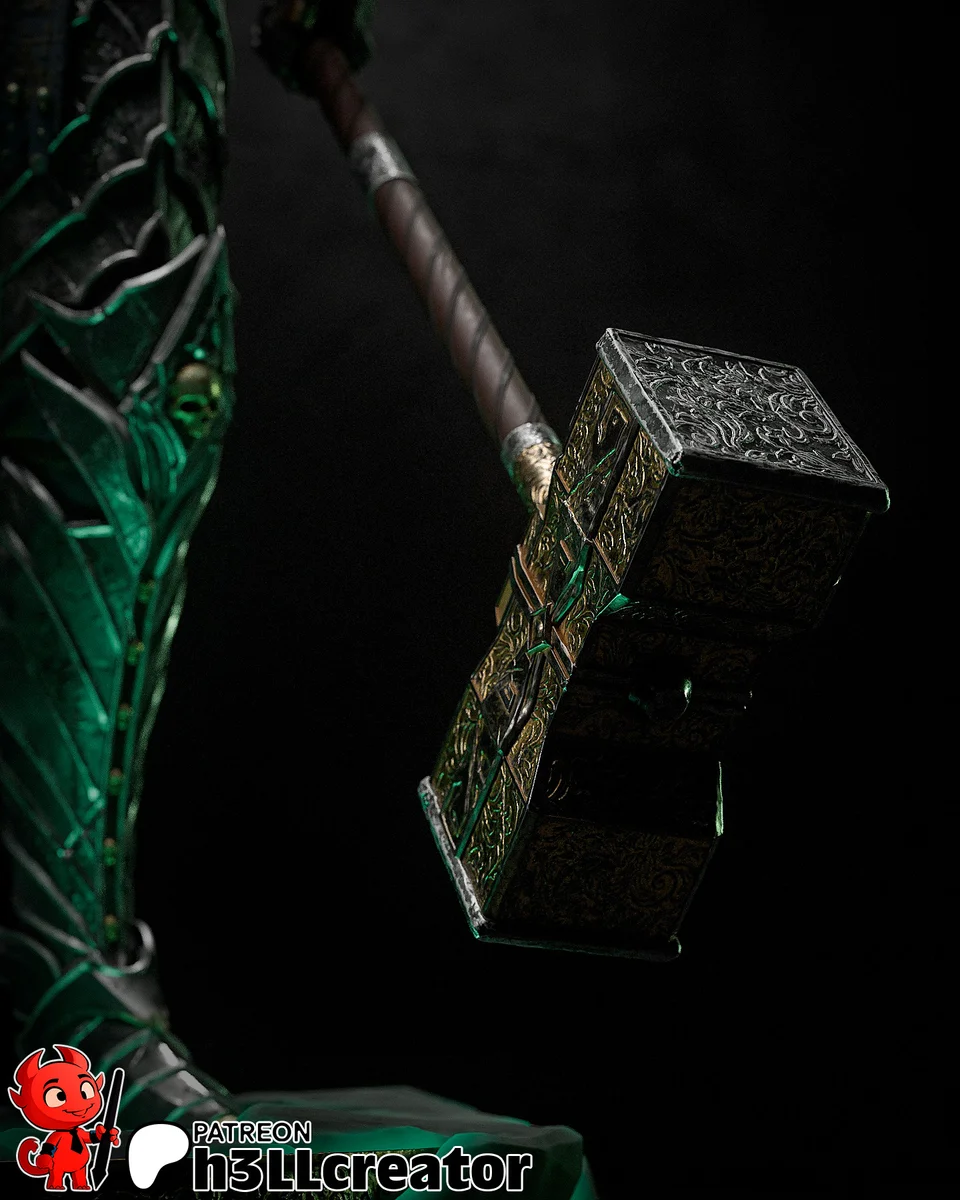 Ketheric Thorm | Fan Art | 3D Printed Resin Model Garage Kit | *Un-Painted* | H3LL Creator 15