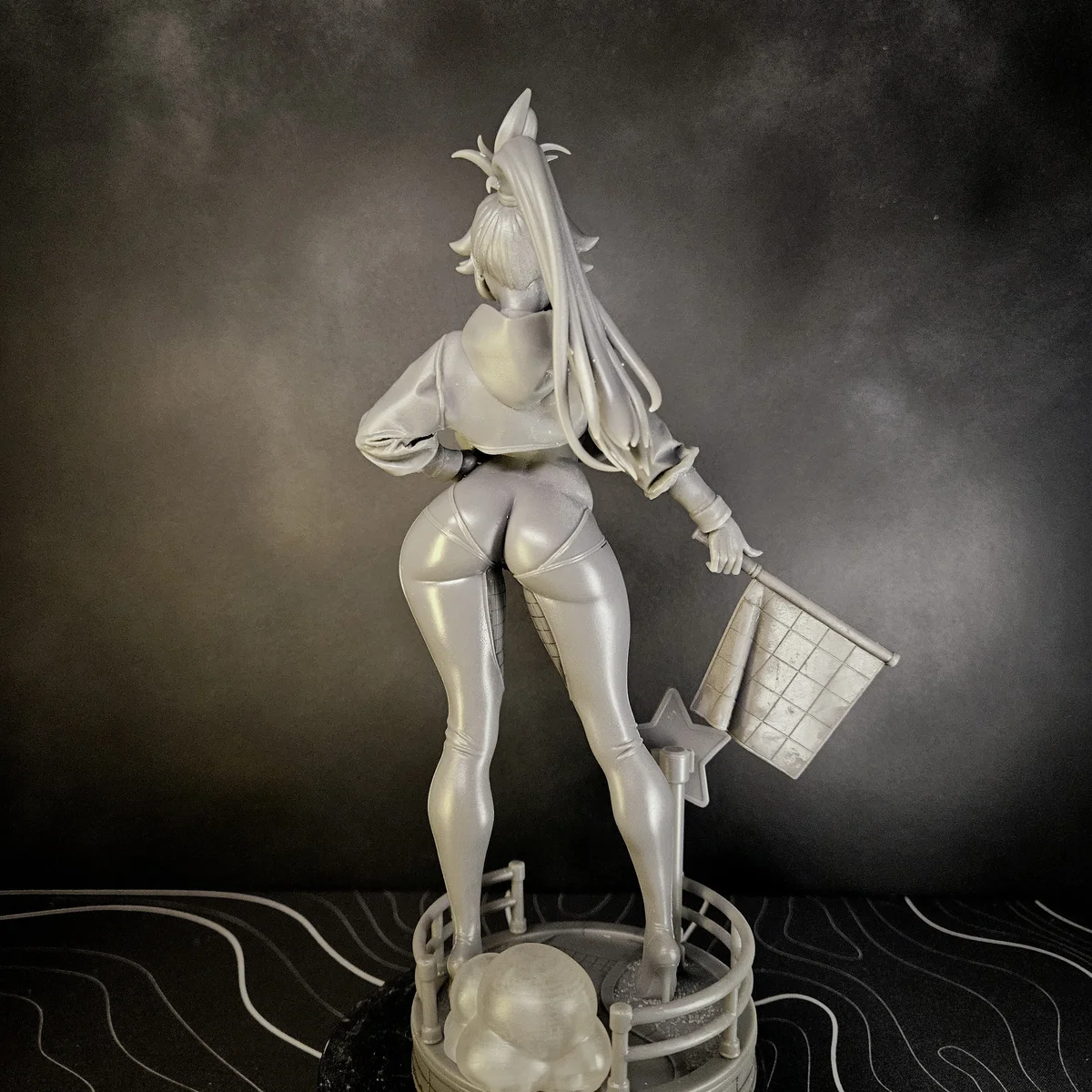 Racer Rosalina | Fan Art | 3D Printed Resin Model Garage Kit | *Un-Painted* | Officer Rhu 4