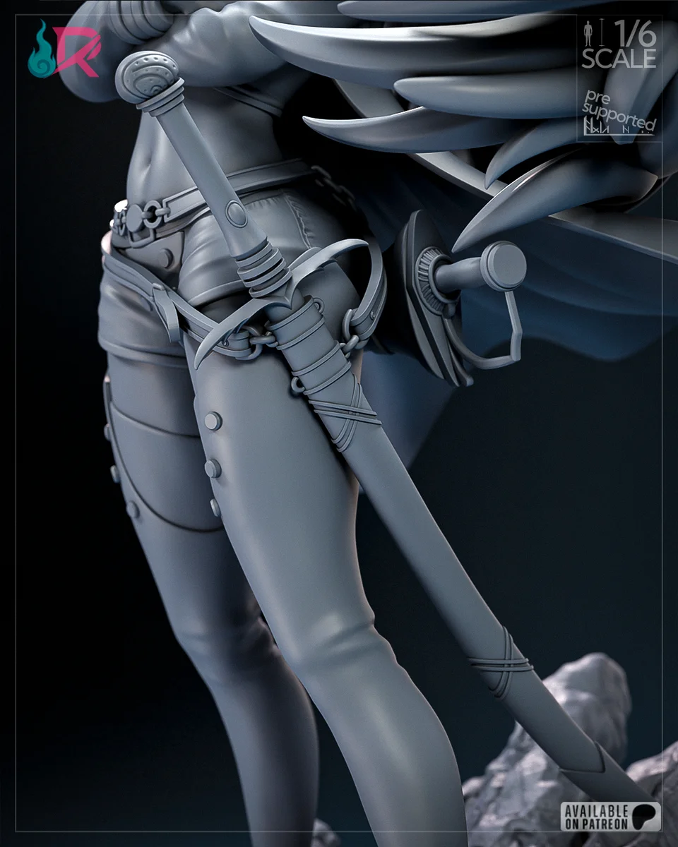 Eris Greyrat | Fan Art | 3D Printed Resin Model Garage Kit | *Un-Painted* | Rechtag 20