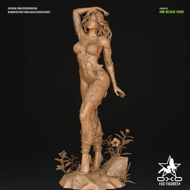 Poison | Fan Art | 3D Printed Resin Model Garage Kit | *Un-Painted* | OXO3D 5