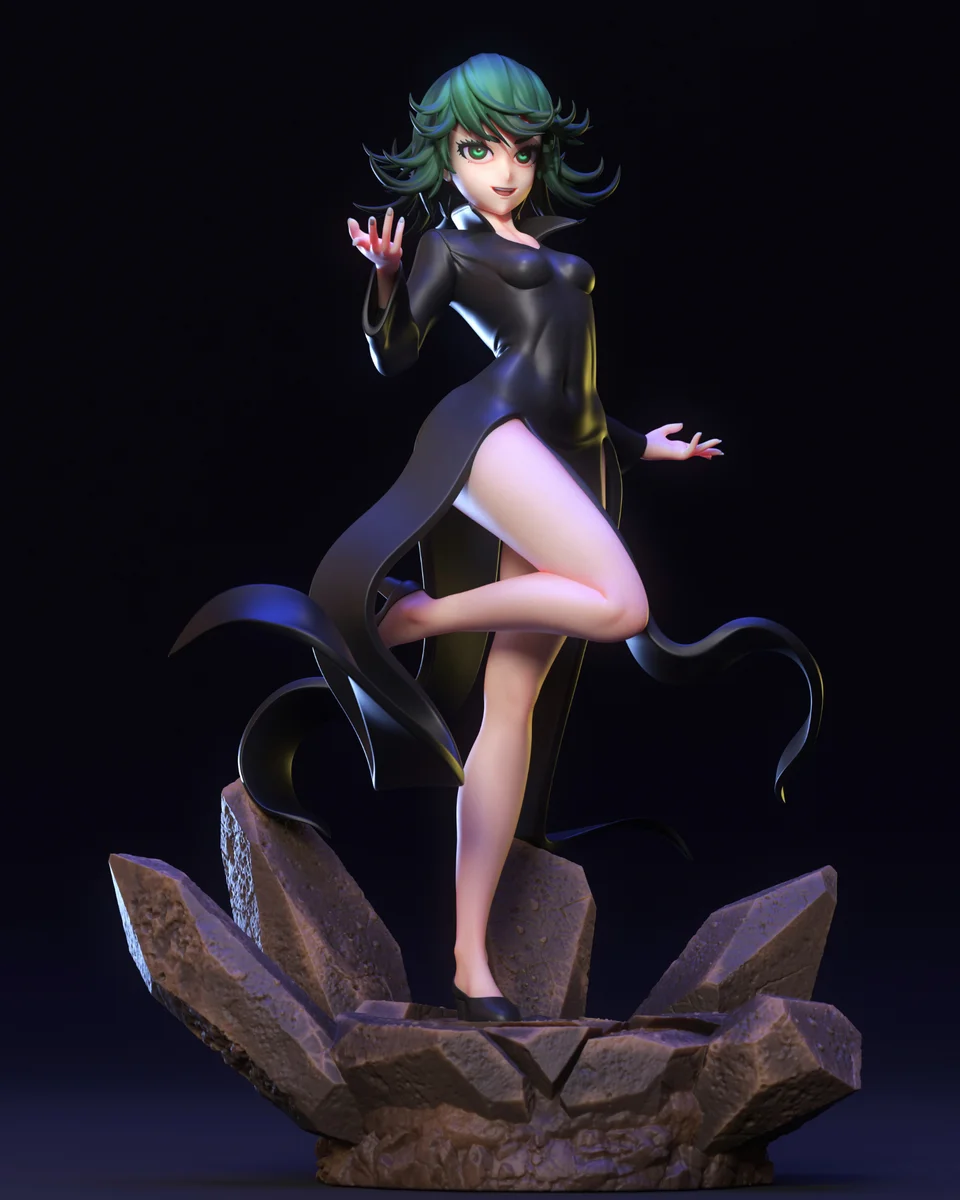 Tatsumaki | Fan Art | 3D Printed Resin Model Garage Kit | *Un-Painted* | Chuya Factory 4
