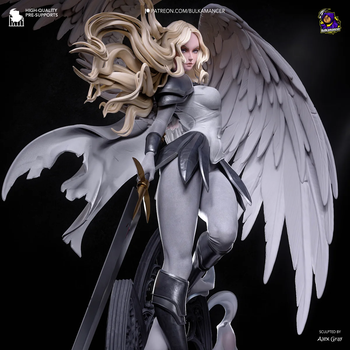 Teresa | Fan Art | 3D Printed Resin Model Garage Kit | *Un-Painted* | Bulkamancer 7