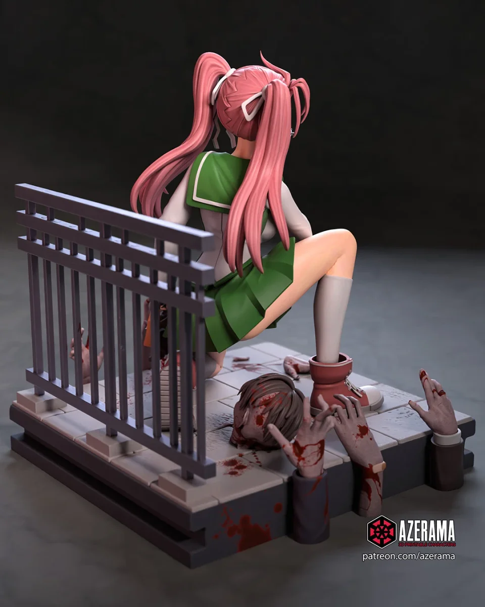 Takagi | Fan Art | 3D Printed Resin Model Garage Kit | *Un-Painted* | Azerama 2
