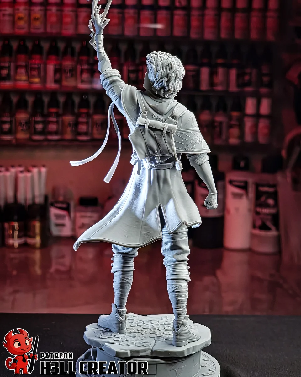 Gustave | Fan Art | 3D Printed Resin Model Garage Kit | *Un-Painted* | H3LL Creator 13