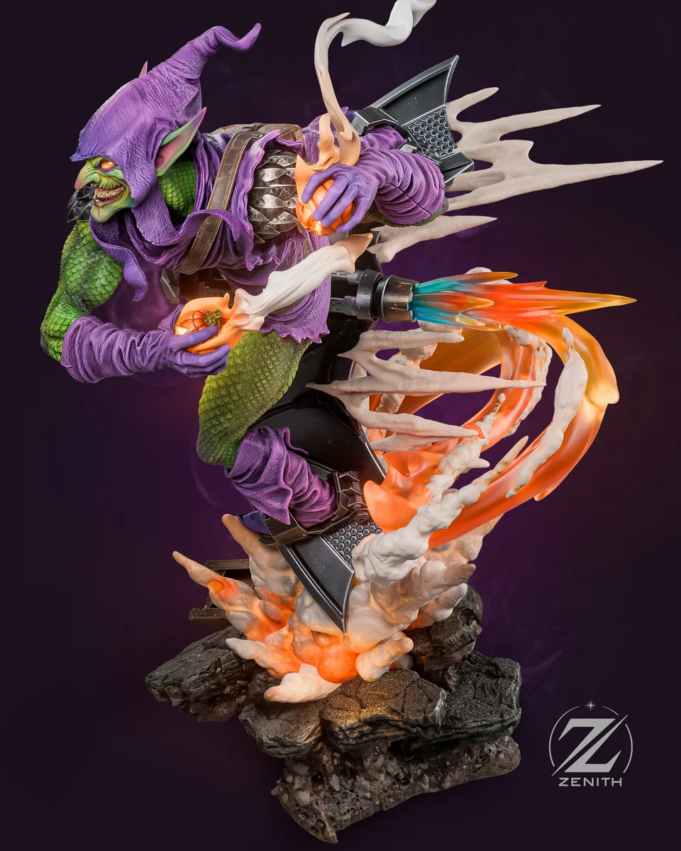 Green Goblin | Fan Art | 3D Printed Resin Model Garage Kit | *Un-Painted* | Zenith Studios 10