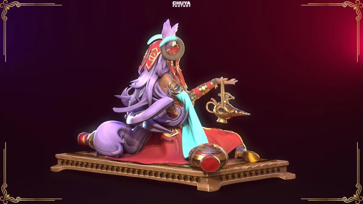Queen of Sheba | Fan Art | 3D Printed Resin Model Garage Kit | *Un-Painted* | Chuya Factory 8