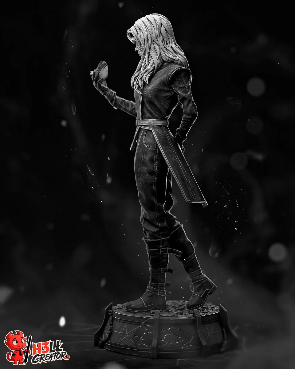 Alicia | Fan Art | 3D Printed Resin Model Garage Kit | *Un-Painted* | H3LL Creator 8