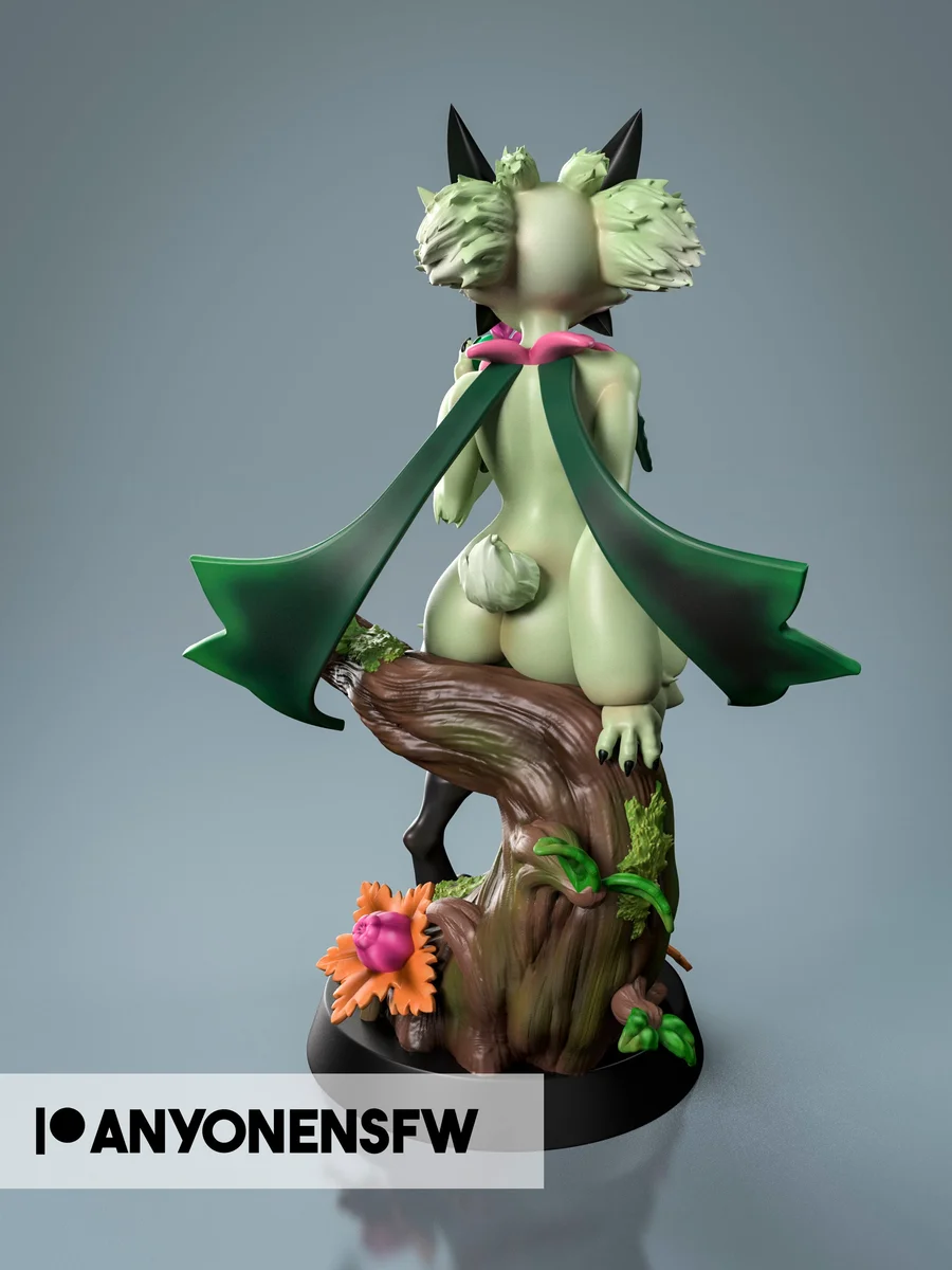 Meows | Fan Art | 3D Printed Resin Model Garage Kit | *Un-Painted* | AnyoneNSFW 2