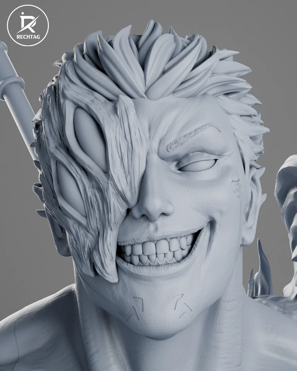 Ryomen Sukuna | Fan Art | 3D Printed Resin Model Garage Kit | *Un-Painted* | Rechtag 21