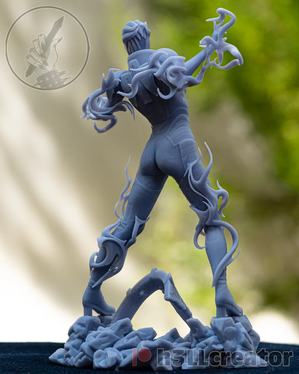 Samara | Fan Art | 3D Printed Resin Model Garage Kit | *Un-Painted* | H3LL Creator 8