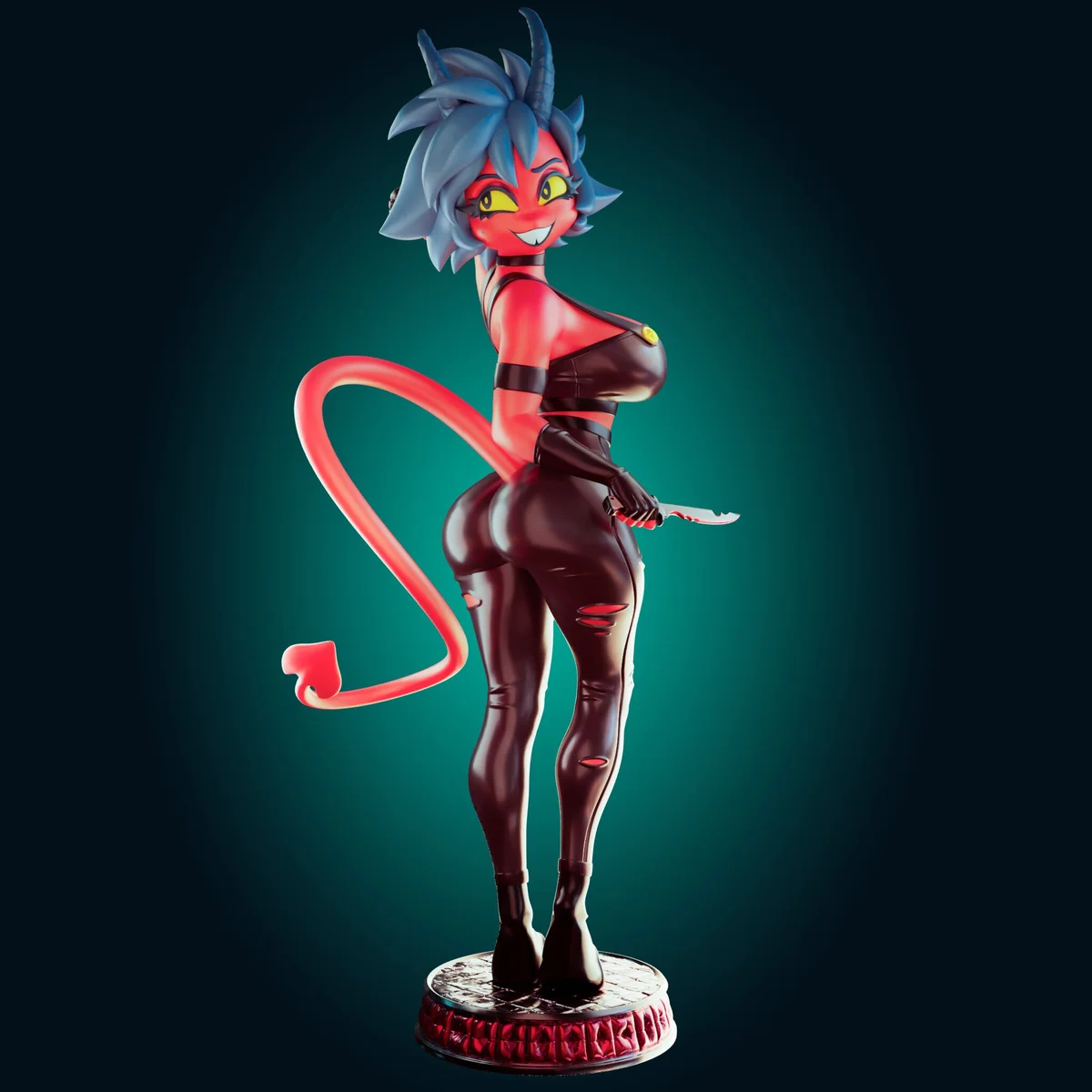 Millie | Fan Art | 3D Printed Resin Model Garage Kit | *Un-Painted* | Officer Rhu 3