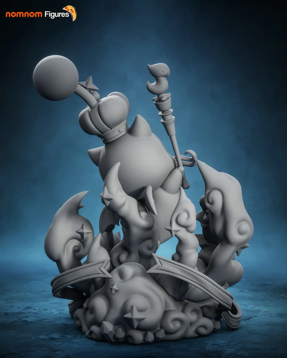 Chibi Moogle King Mog | Fan Art | 3D Printed Resin Model Garage Kit | *Un-Painted* | Nomnom 9