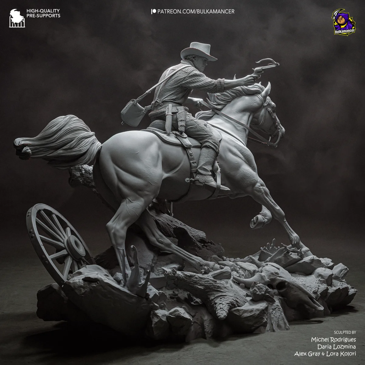 Arthur Morgan | Fan Art | 3D Printed Resin Model Garage Kit | *Un-Painted* | Bulkamancer 10