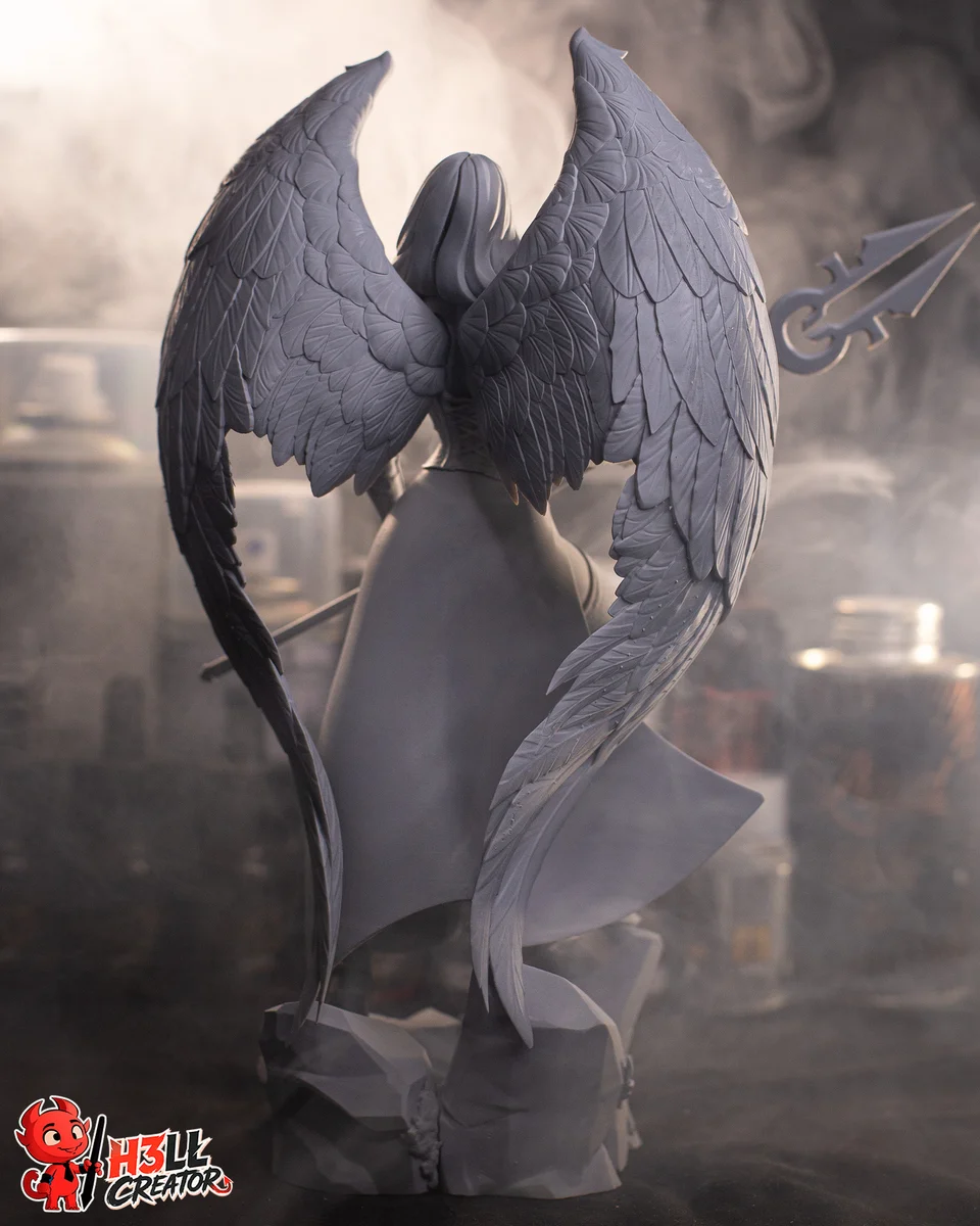 Avacyn | Fan Art | 3D Printed Resin Model Garage Kit | *Un-Painted* | H3LL Creator 12